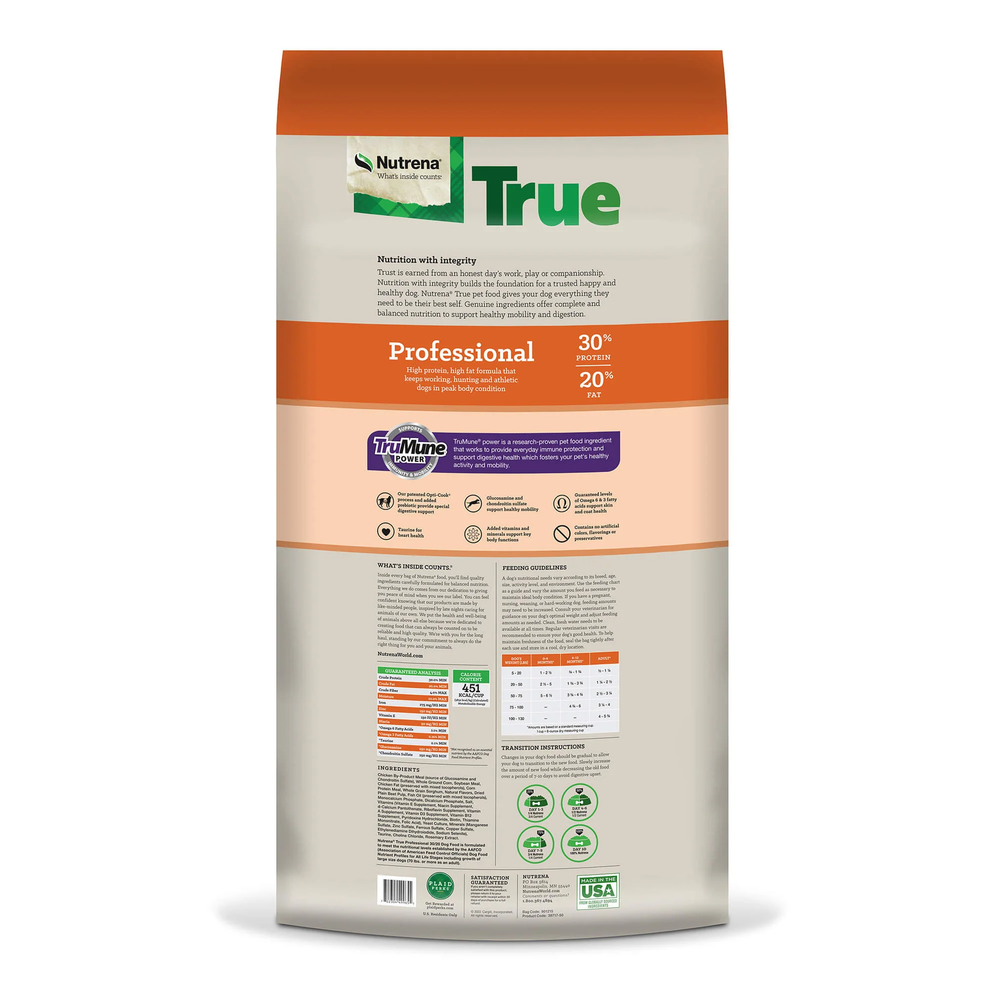 Nutrena True Professional 30/20 Dog Food - Image 2
