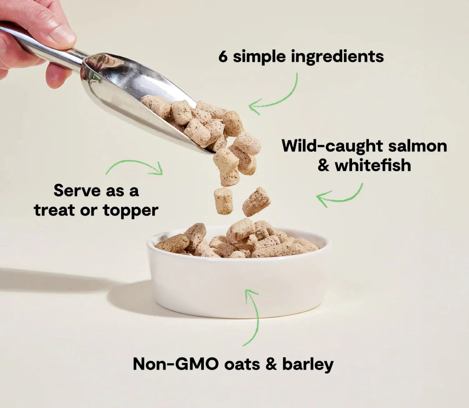 Open Farm Freeze-Dried Raw Goodbowl Wild-Caught Salmon Meal Topper - Image 2