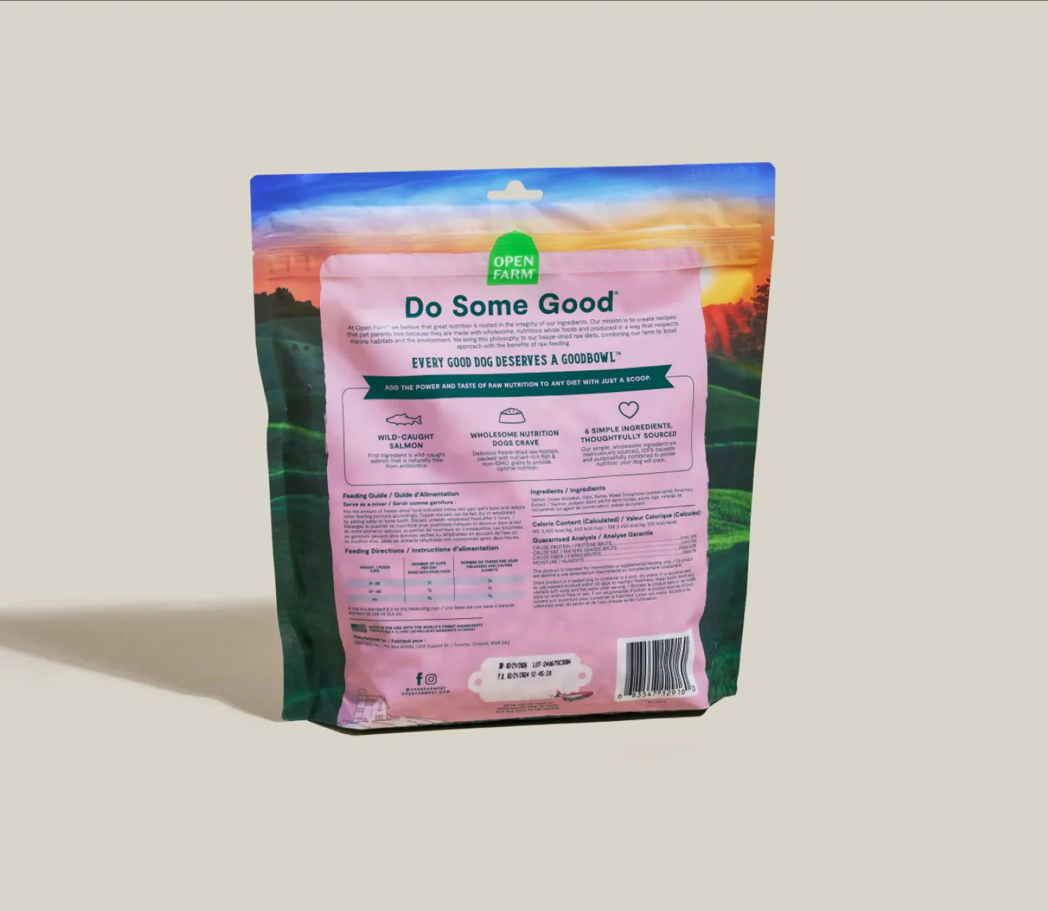 Open Farm Freeze-Dried Raw Goodbowl Wild-Caught Salmon Meal Topper - Image 3