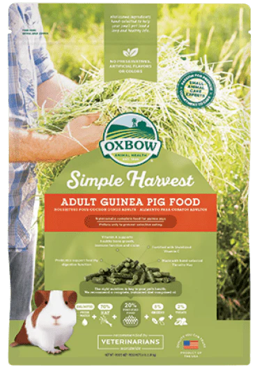 Oxbow Simple Harvest Adult Guinea Pig Food