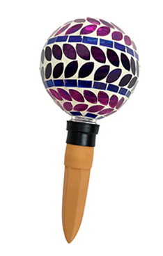 Panacea® Mosaic Glass Self Watering Globe
