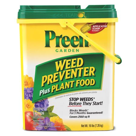 Preen® Garden Weed Preventer + Plant Food, 16 lb., Covers Up to 2,560 sq. ft.