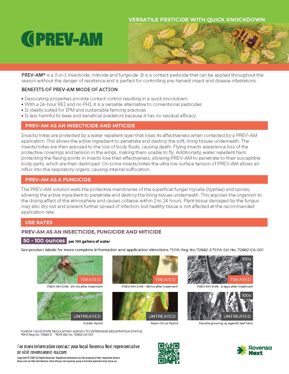 Prev-Am Crop Biopesticide and Insecticide 2.5 gal. - Image 3