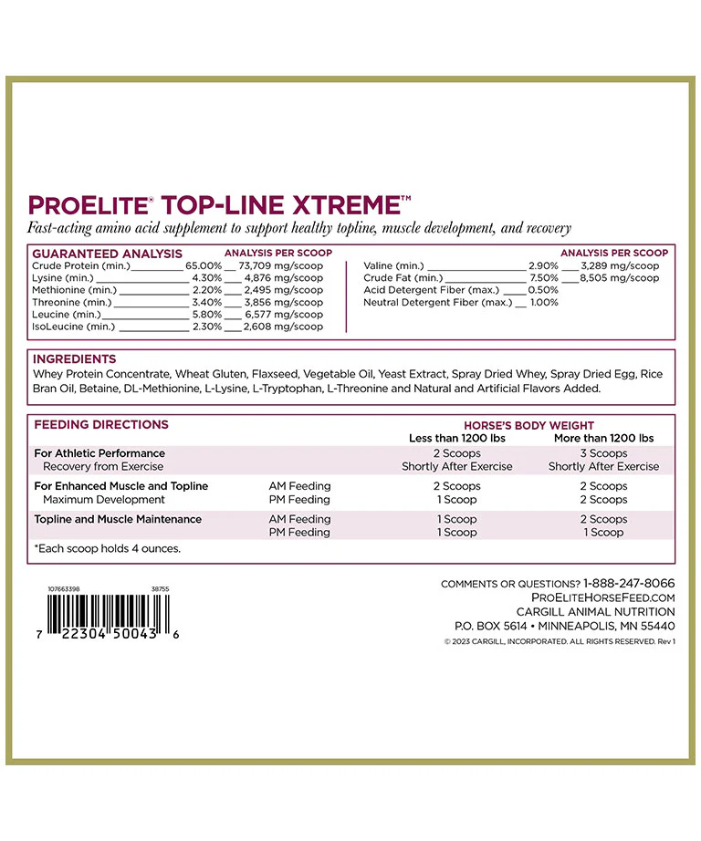 ProElite Top-Line Xtreme Supplement for Horses - Image 3