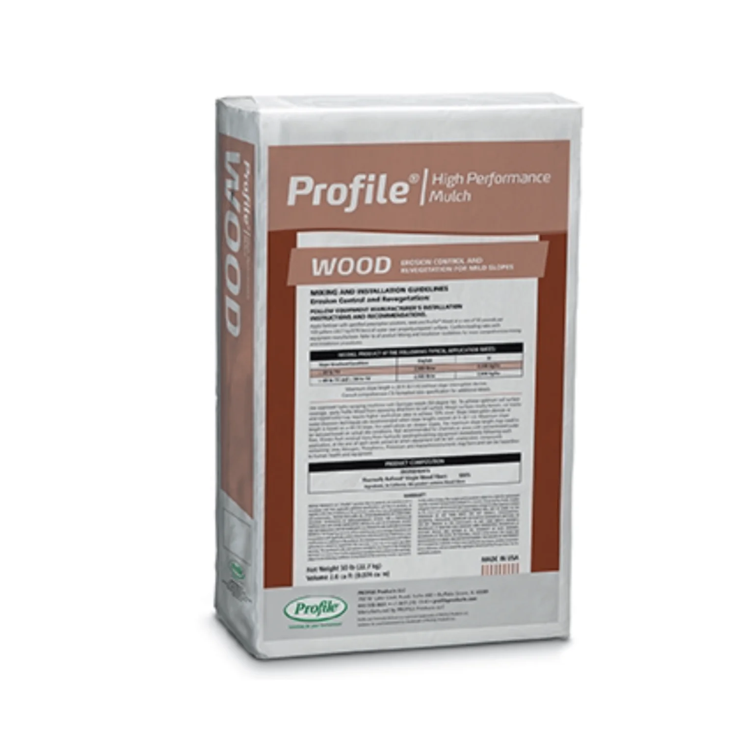 Profile® Cellulose with Tack Hydraulic Mulch (50 lb Bag)