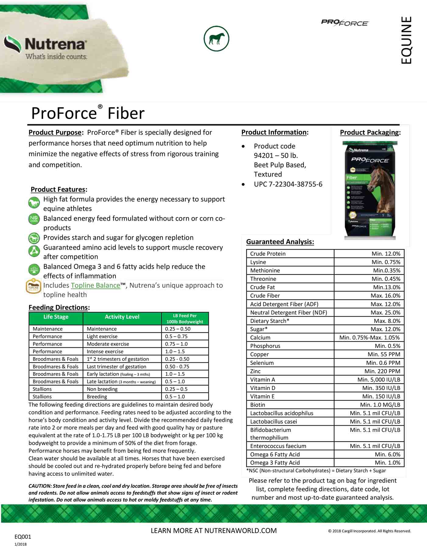 Nutrena ProForce Fuel XF Horse Feed - Image 4
