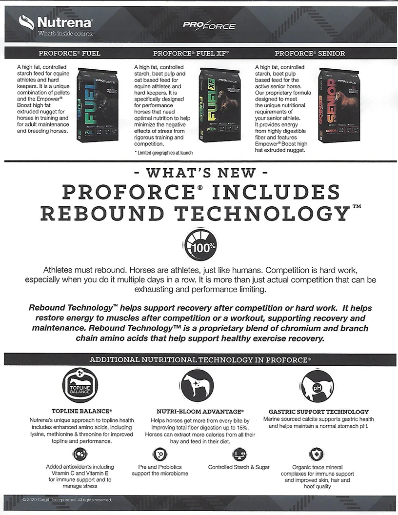 Nutrena ProForce Fuel Horse Feed - Image 4