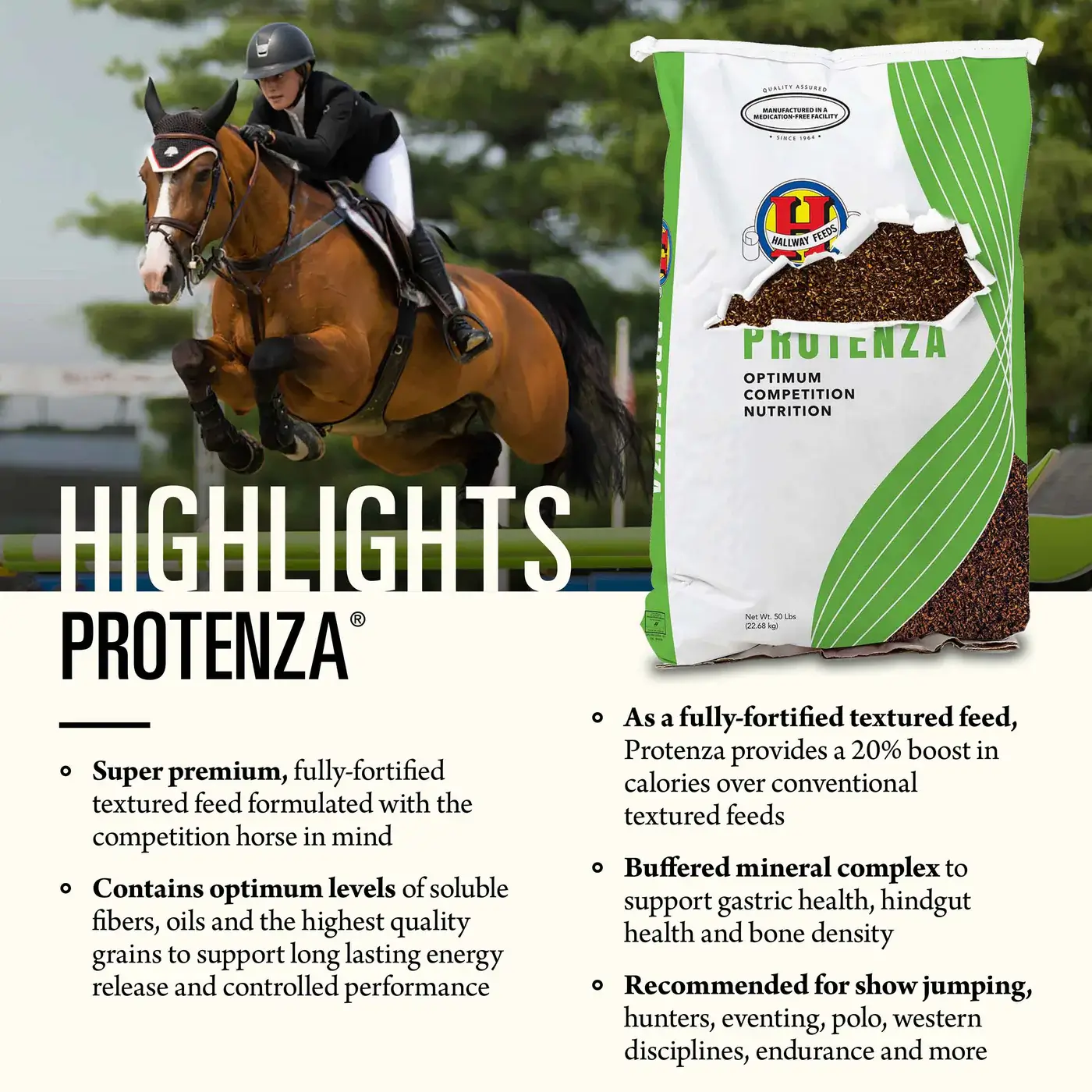 Hallway Feeds Protenza Horse Feed - Image 2