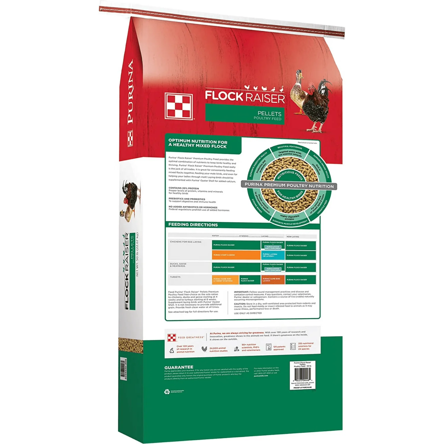 Purina® Flock Raiser® Pellets – 50 lb.