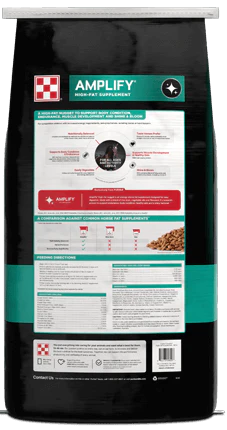 Purina Amplify High-Fat Horse Supplement - Image 2