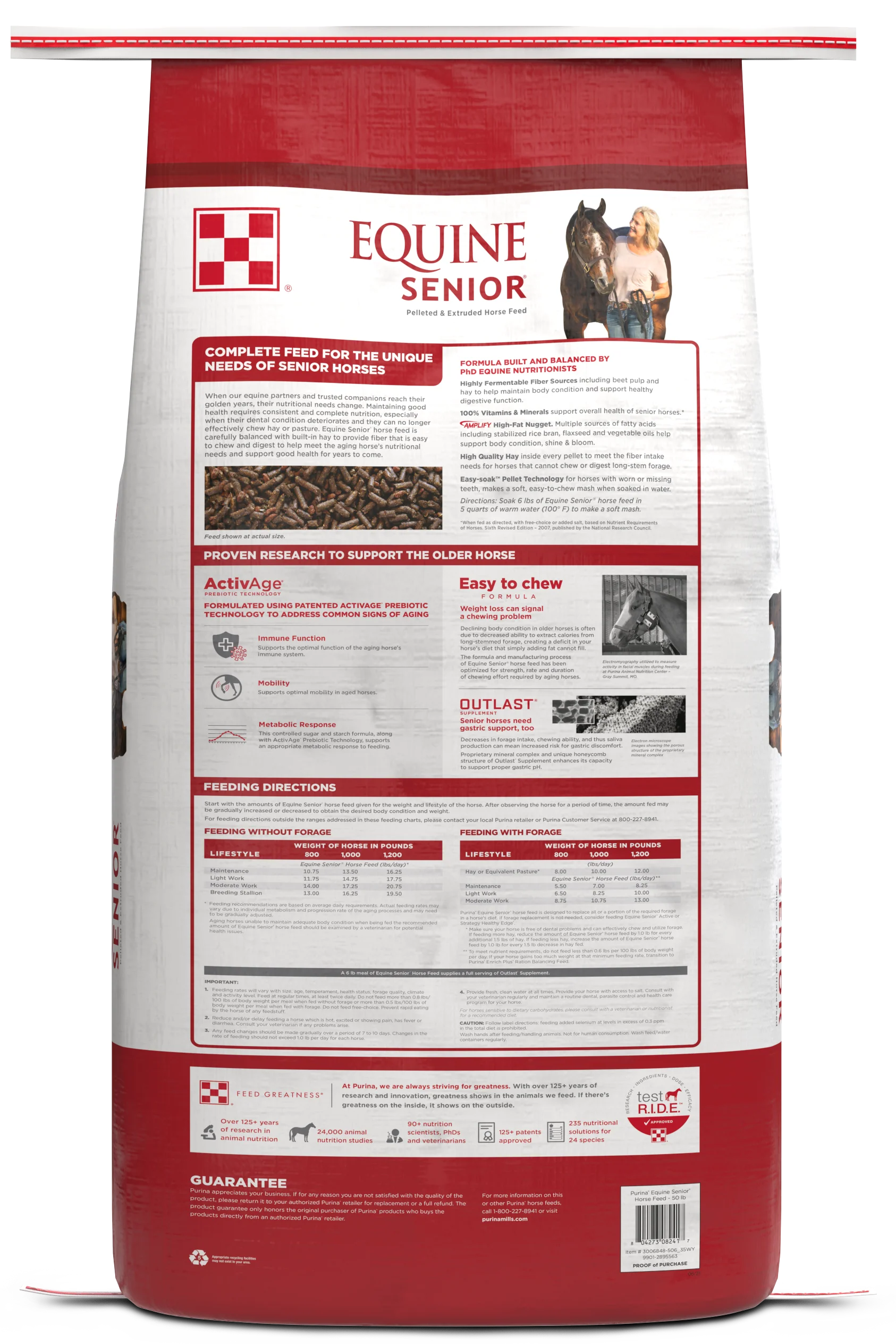 Purina Equine Senior Horse Feed - Image 2