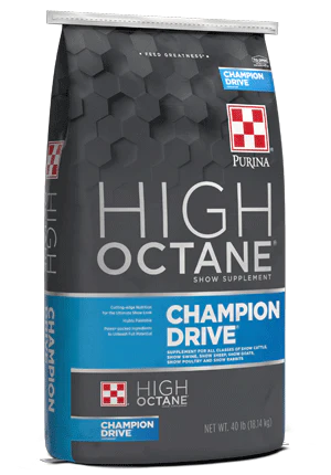 Purina High Octane Champion Drive Show Feed Supplement, 40 lb