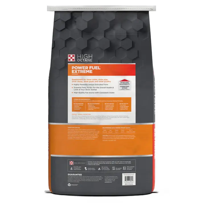 Purina High Octane Power Fuel Show Feed Supplement, 40 lb - Image 2