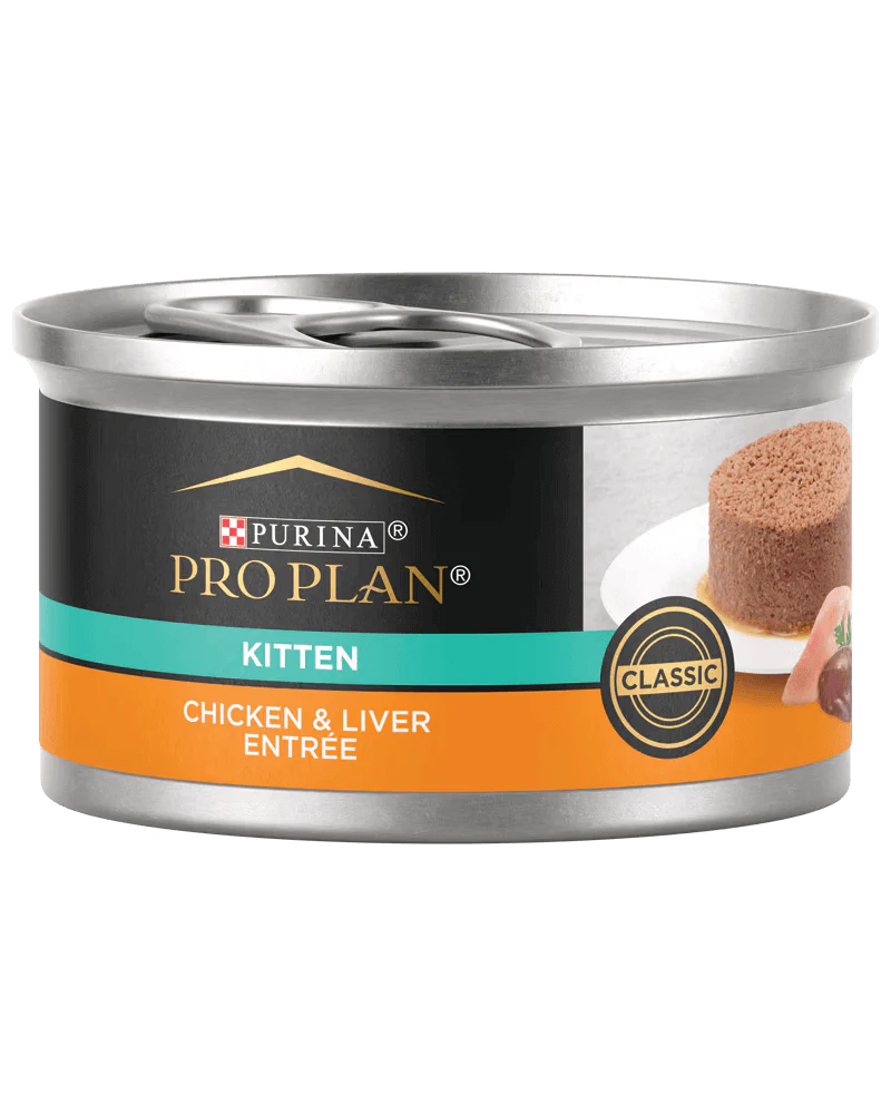 Purina Pro Plan® DEVELOPMENT Chicken & Liver Entrée Wet Kitten Food Pâté – 3 oz