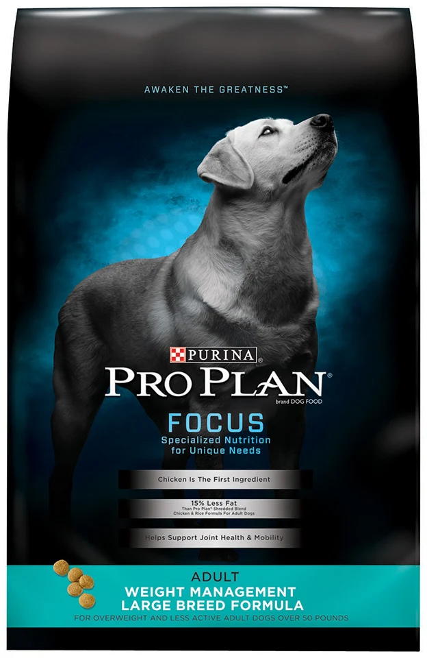 Purina Pro Plan Focus Large Breed Weight Management Dry Dog Food