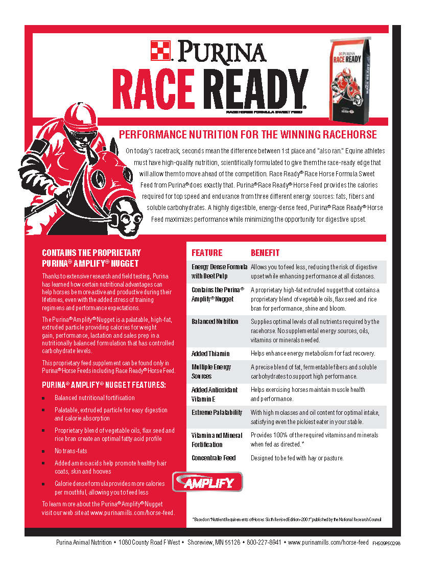 Purina Race Ready Horse Feed - Image 2