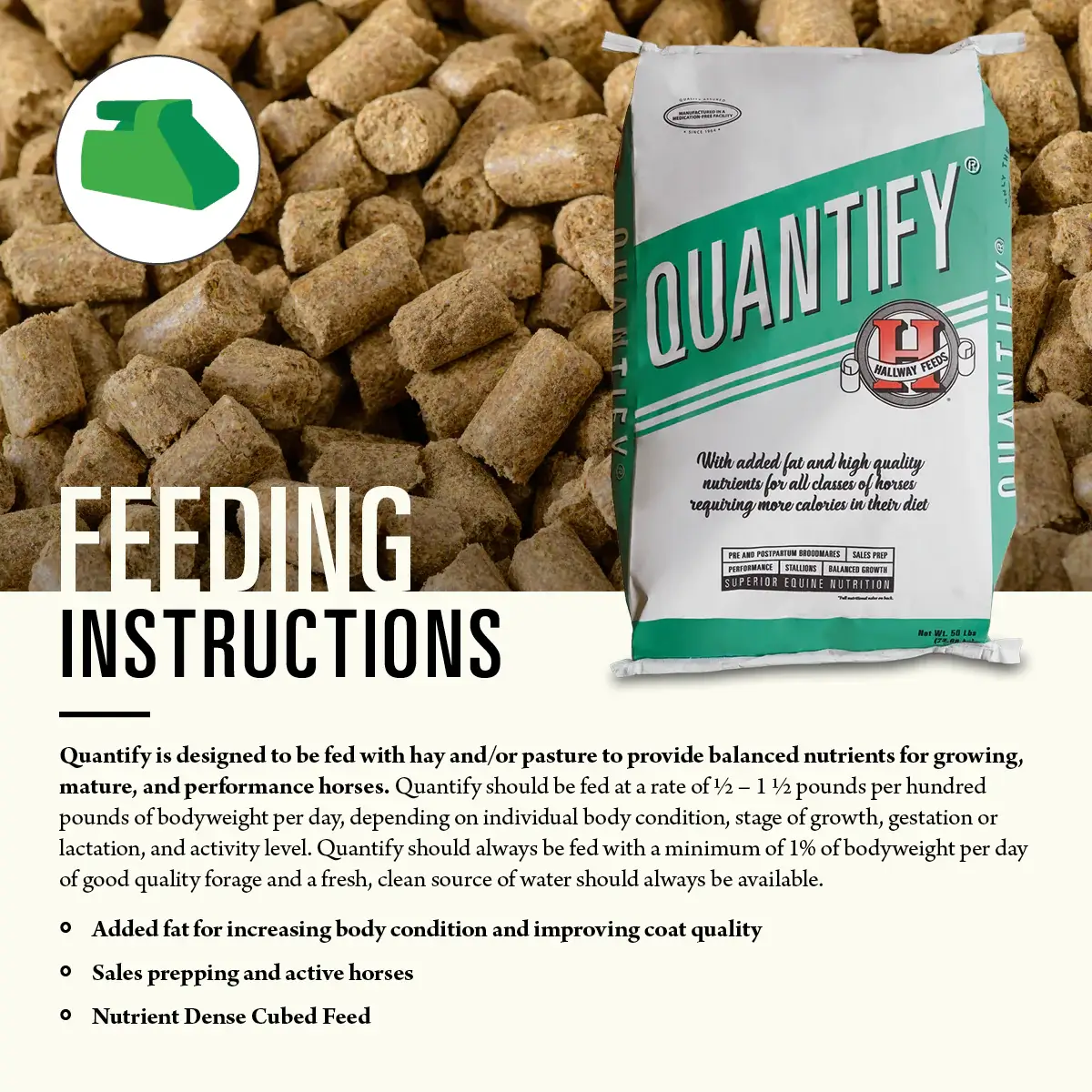 Hallway Feeds Quantify Horse Feed - Image 5