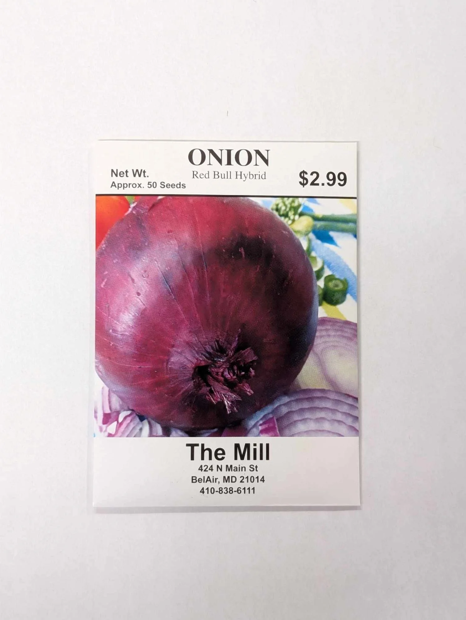 Red Bull Hybrid Onion Vegetable Seed