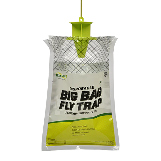 RESCUE! Big Bag Disposable Fly Trap for Large Fly Populations