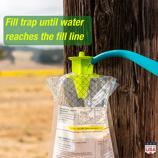 RESCUE! Big Bag Disposable Fly Trap for Large Fly Populations - Image 3