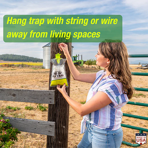 RESCUE! Big Bag Disposable Fly Trap for Large Fly Populations - Image 4