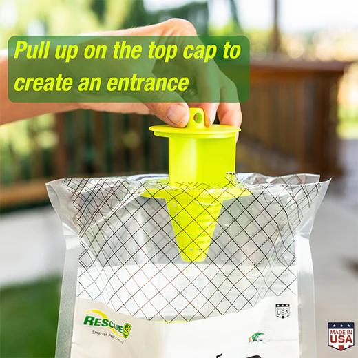 RESCUE! Big Bag Disposable Fly Trap for Large Fly Populations - Image 5