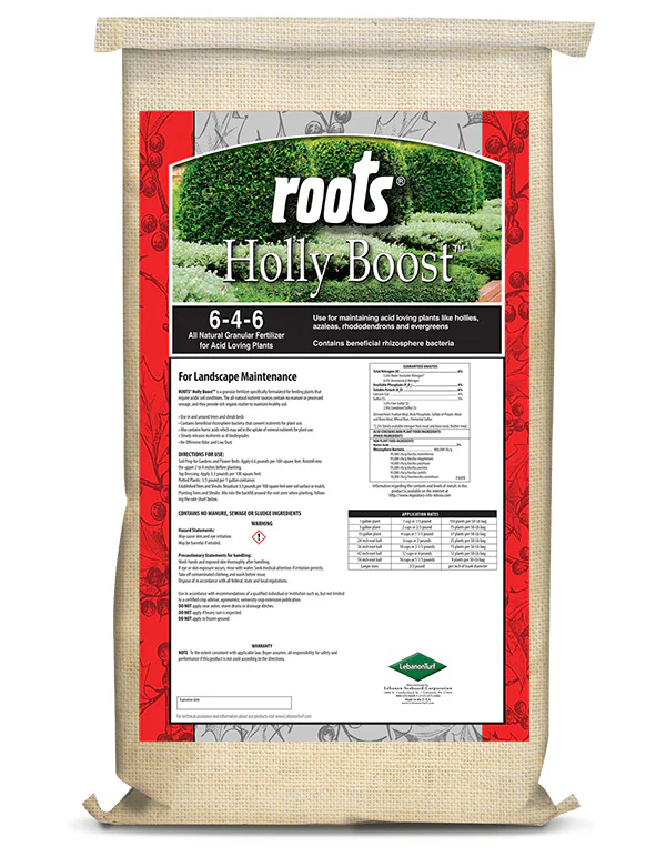Roots Holly Boost™ 6-4-6 Fertilizer – 50 lb
