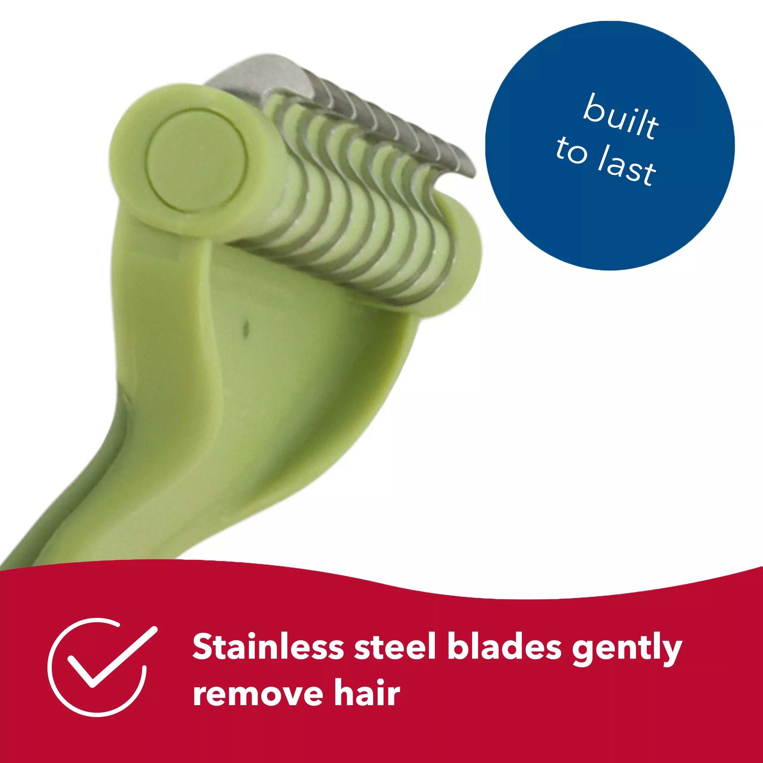 Safari® Shed Magic De-Shedding Tool for Dogs – Short to Medium Hair - Image 5