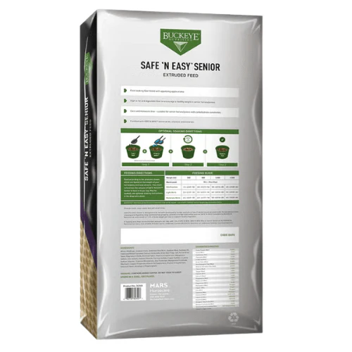BUCKEYE™ Nutrition SAFE ‘N EASY™ Senior Horse Feed - Image 2