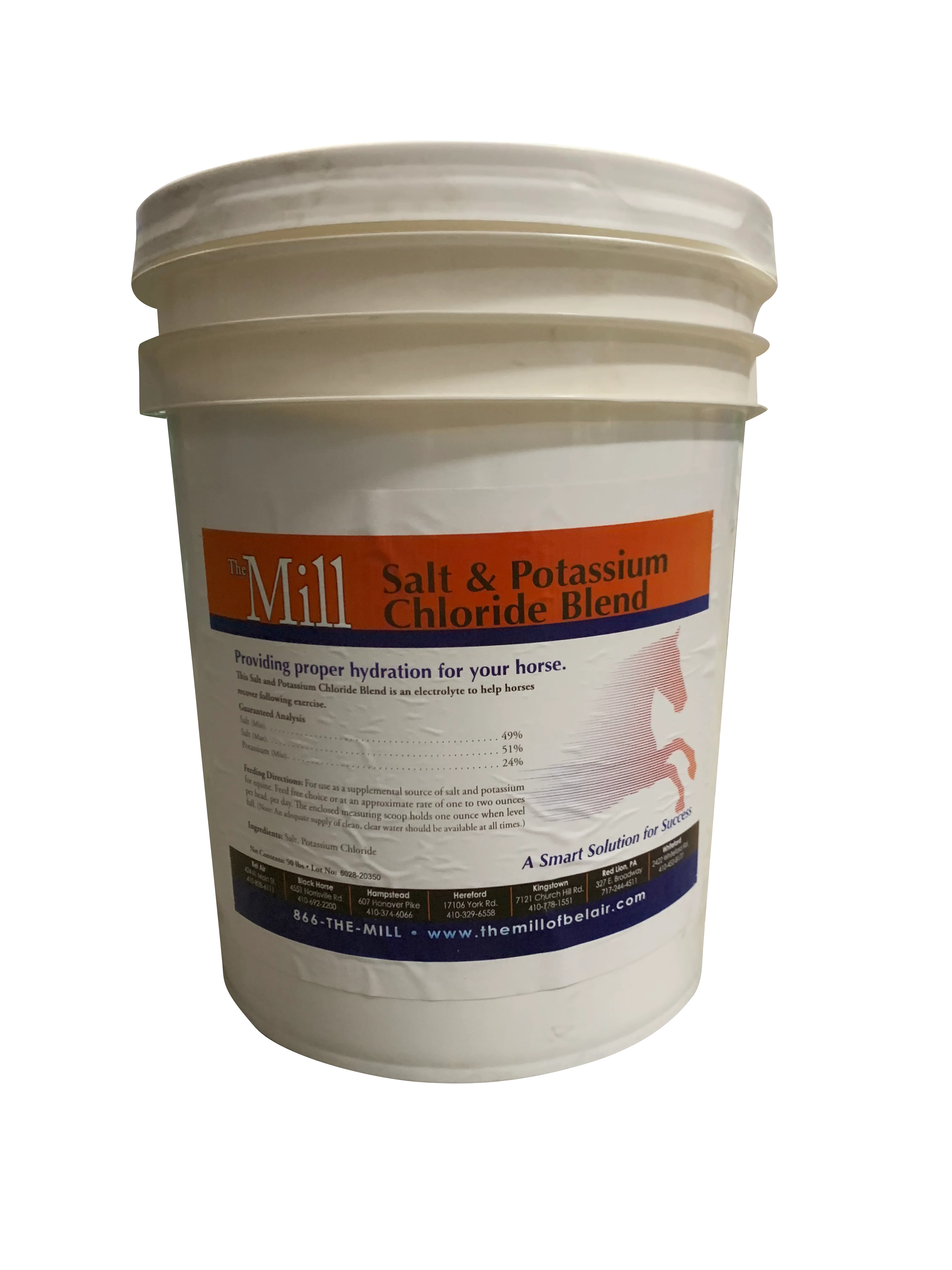 The Mill Salt & Potassium Chloride Blend Horse Supplement