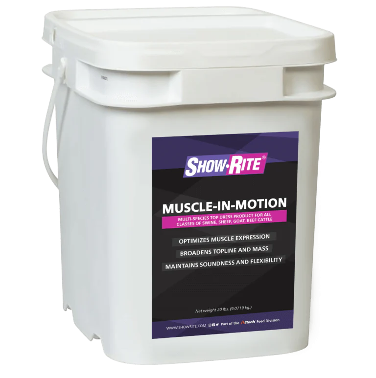 Show-Rite Muscle In Motion Show Feed Supplement, 50 lb