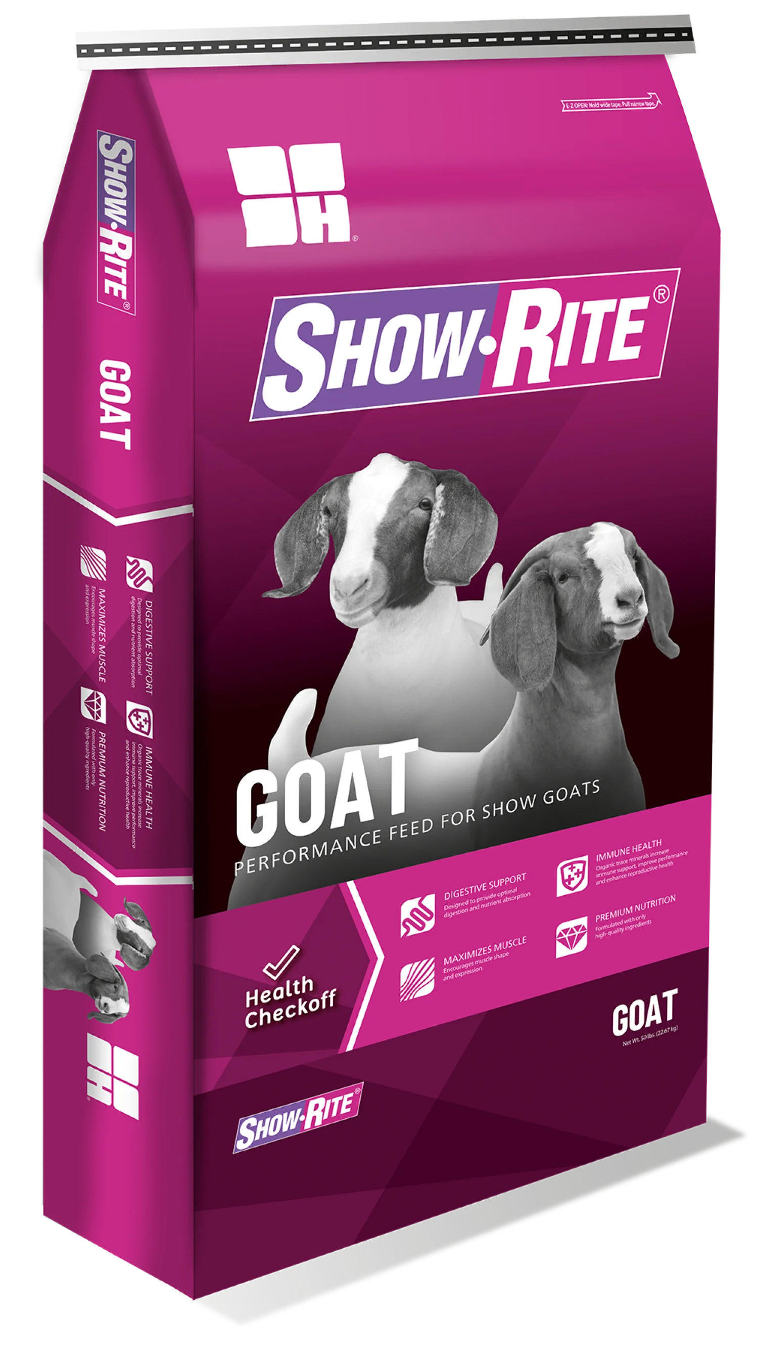 Show-Rite NewCo Goat Grower D22.7 Textured Feed, 50 lb