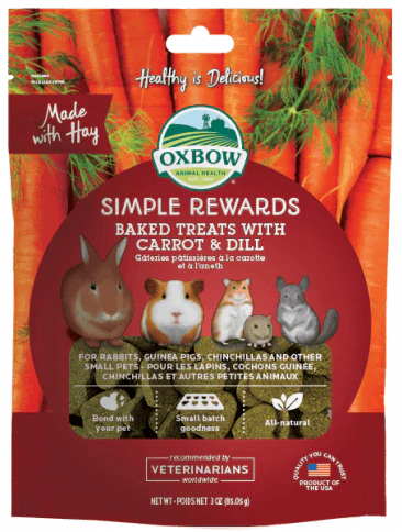 Simple Rewards Carrot and Dill Small Pet Treat