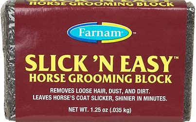 Slick 'N Easy Horse Grooming Block
