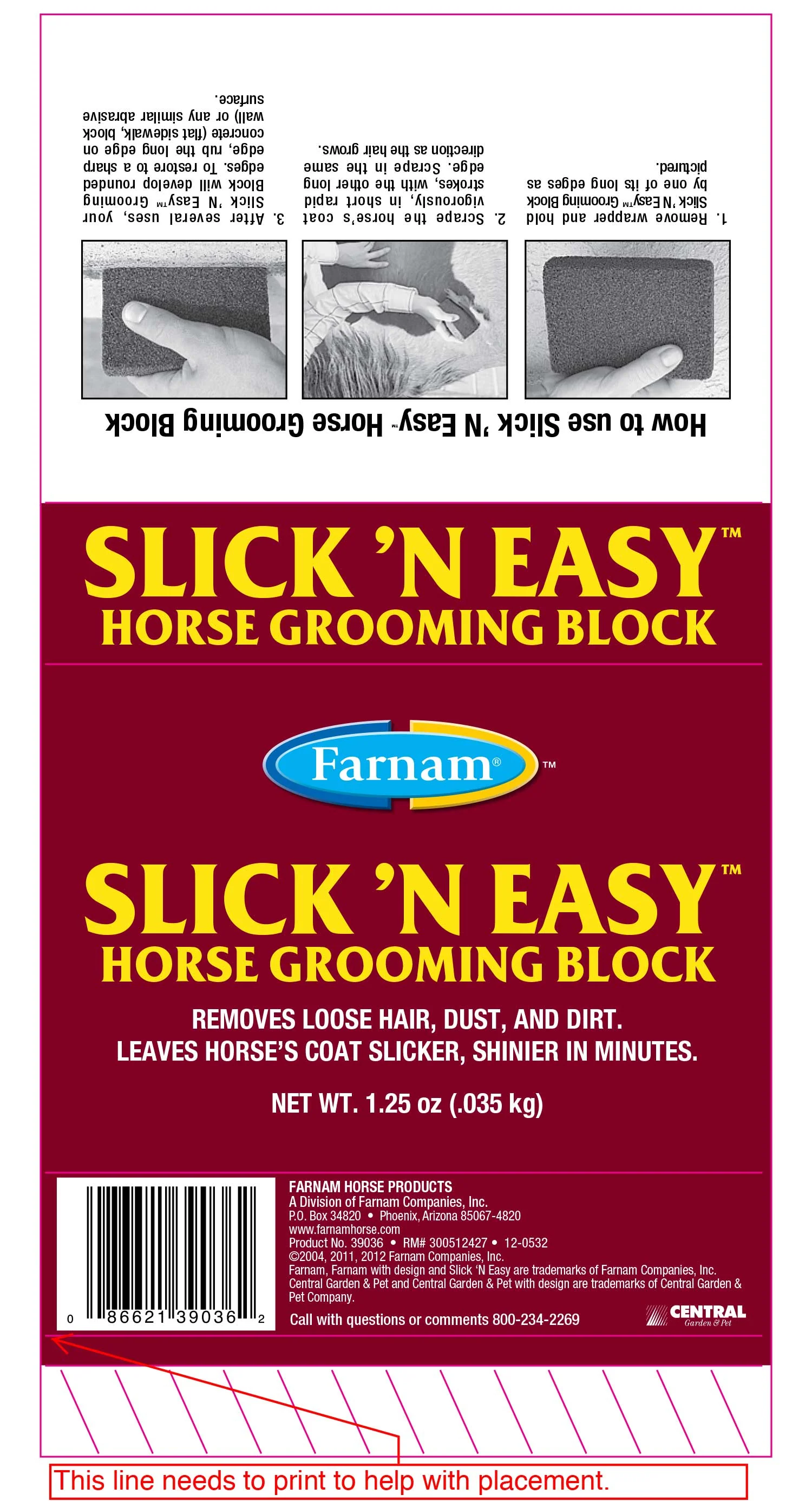 Slick 'N Easy Horse Grooming Block - Image 2