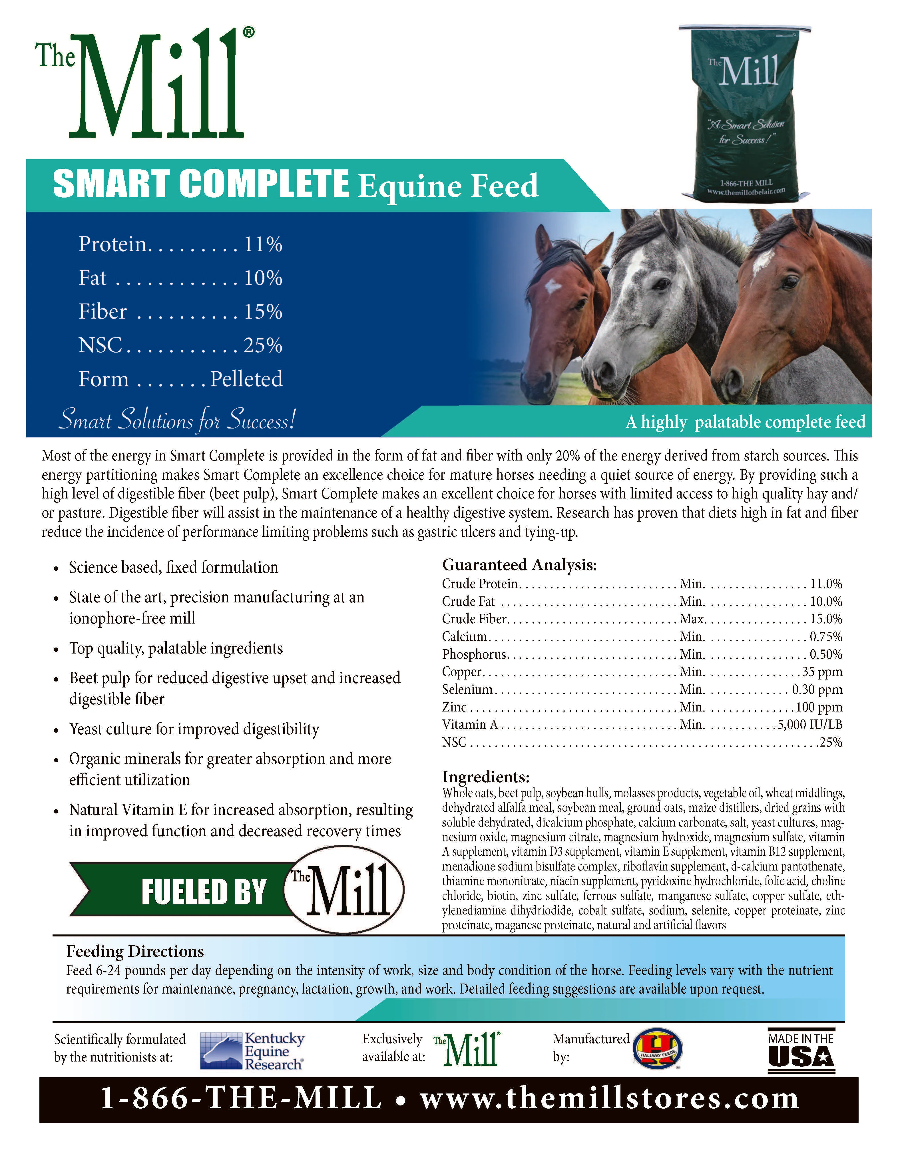The Mill Smart Complete Horse Feed - Image 3