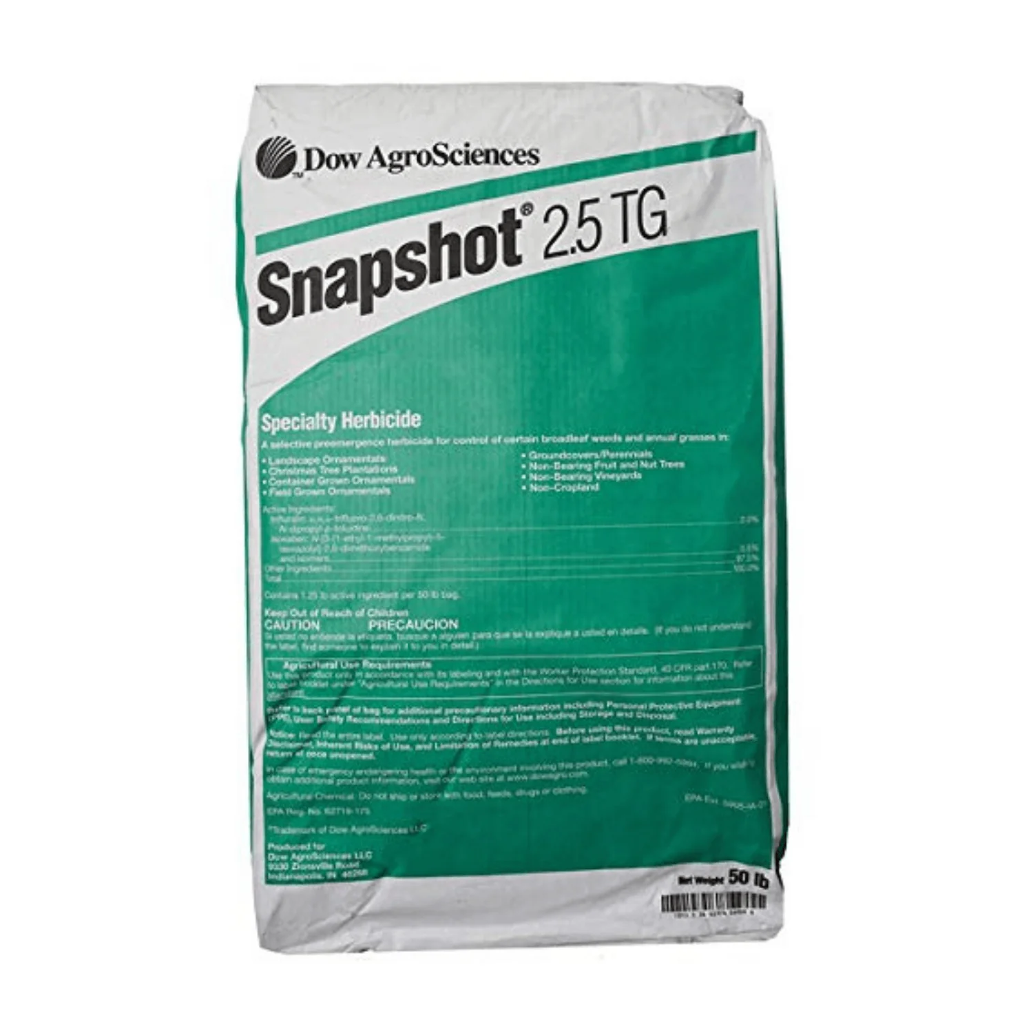Snapshot® 2.5 TG Pre-Emergent Herbicide – 50 lb