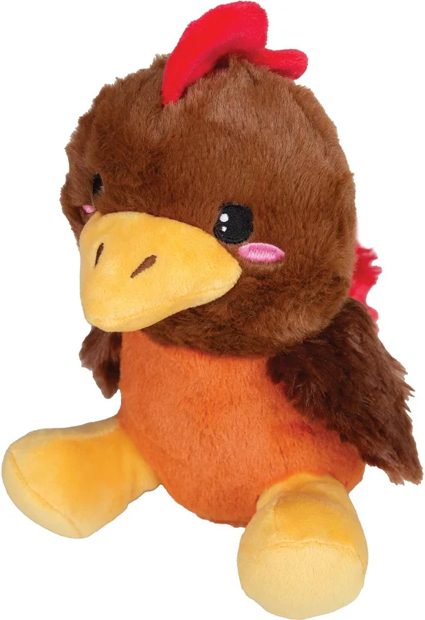 Snugarooz® Rusty the Rooster Plush Squeaky Dog Toy