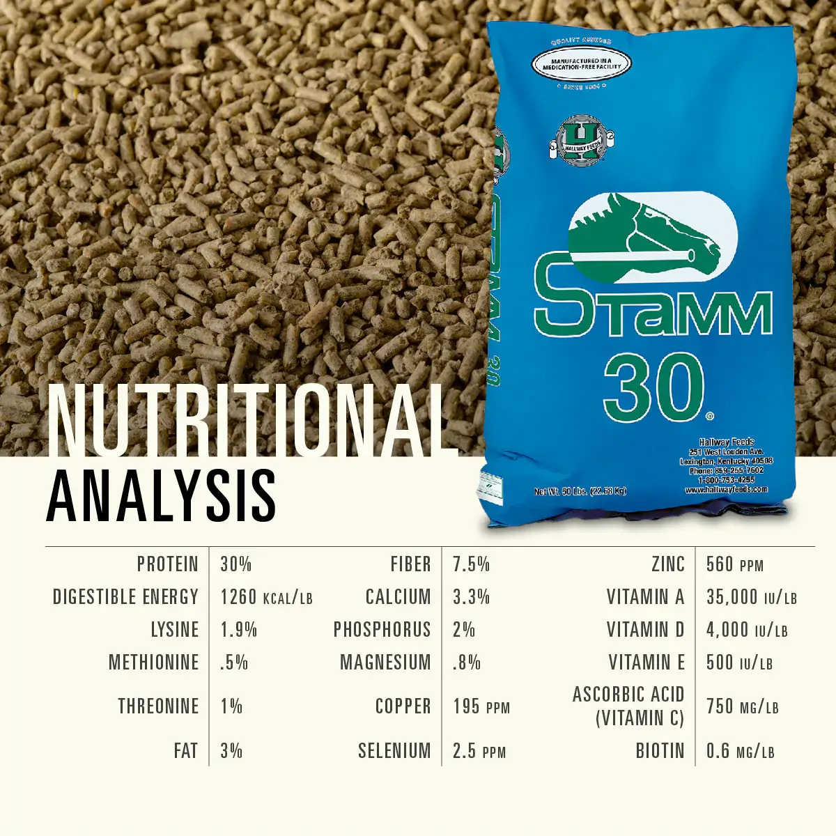 Hallway Feeds Stamm 30 Horse Feed - Image 4