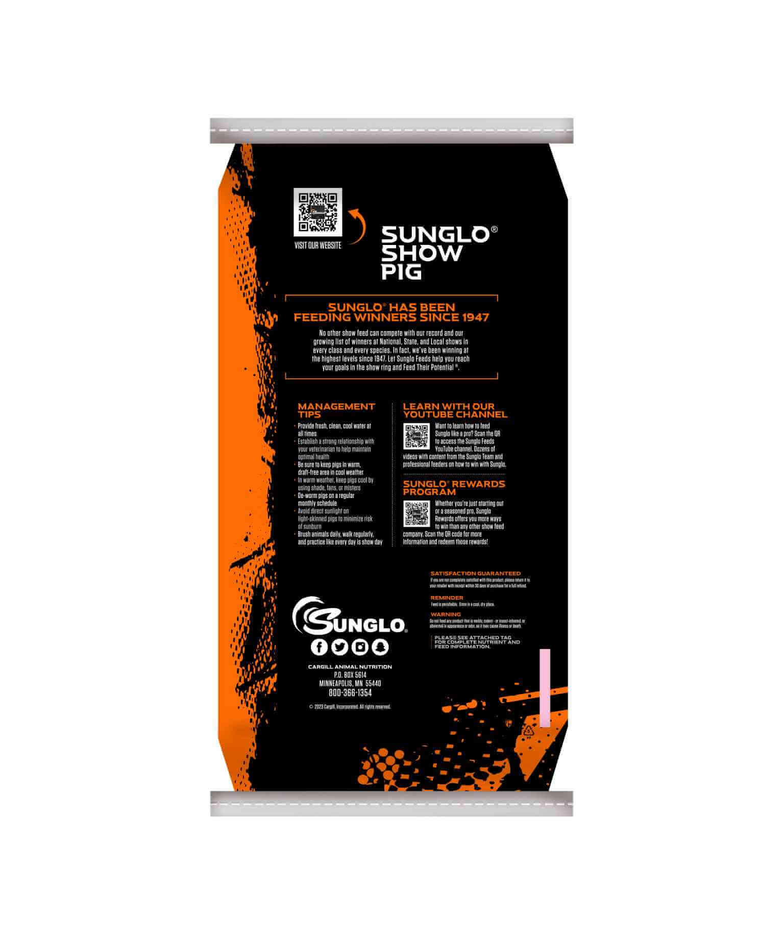 Sunglo 16-G w/ Oats Show Pig Feed, 50 lb - Image 3