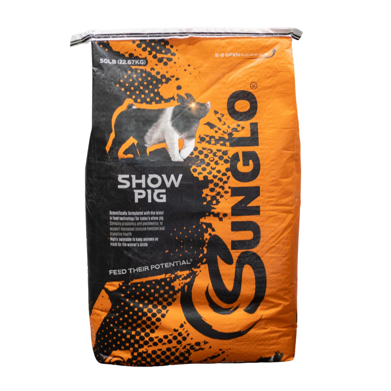 Sunglo Ten Show Pig Feed, 50 lb