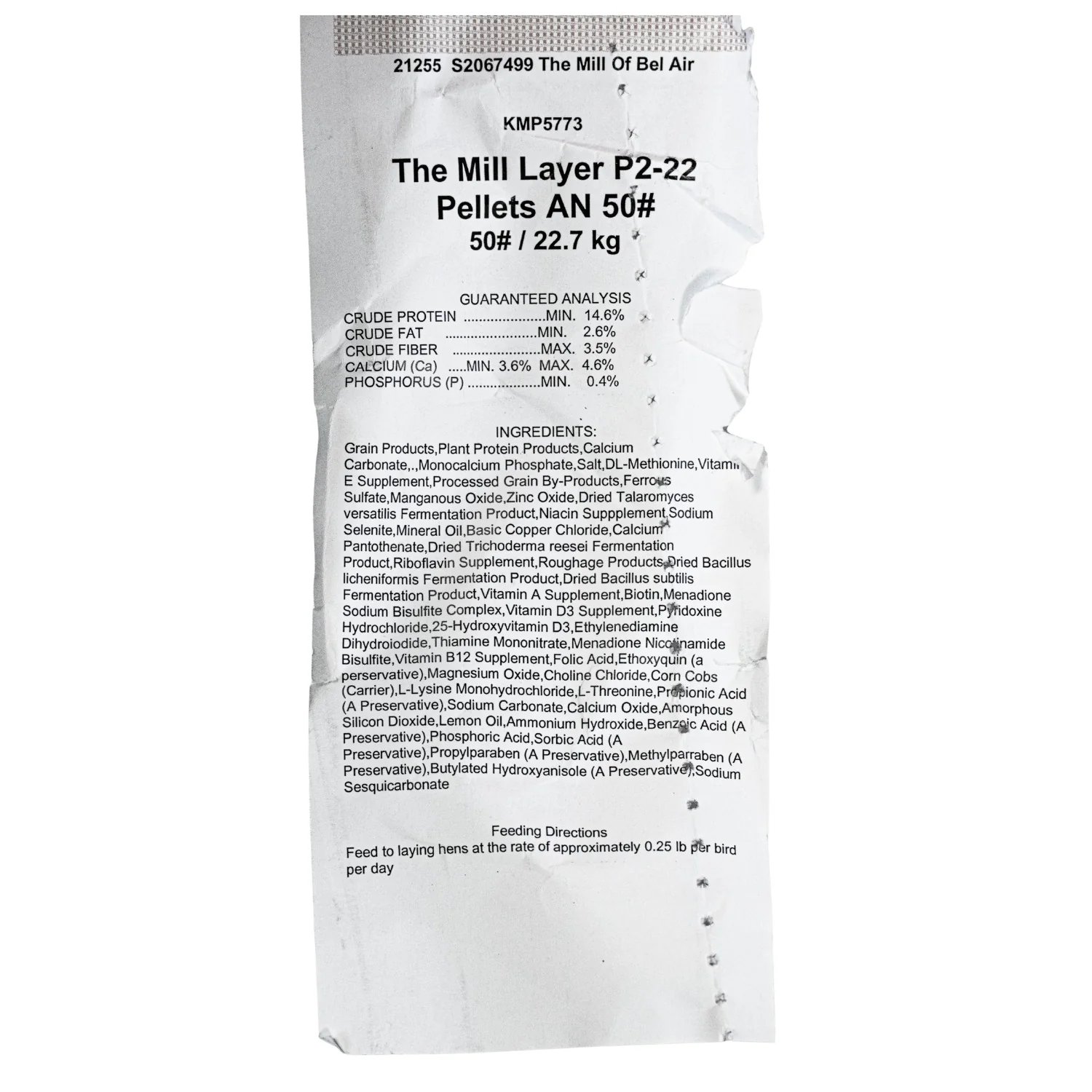 The Mill Layer Pellet Chicken Feed, 50 lb - Image 3