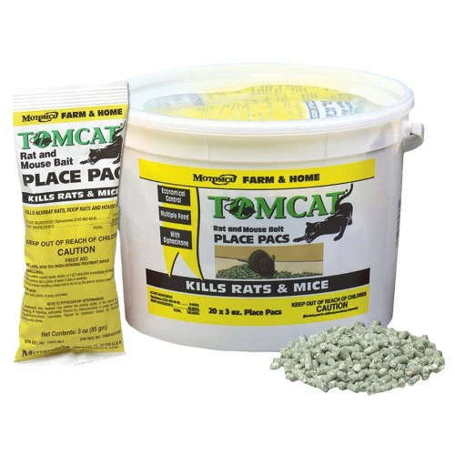 Tomcat Toxic Bait Station Pellets for Mice and Rats
