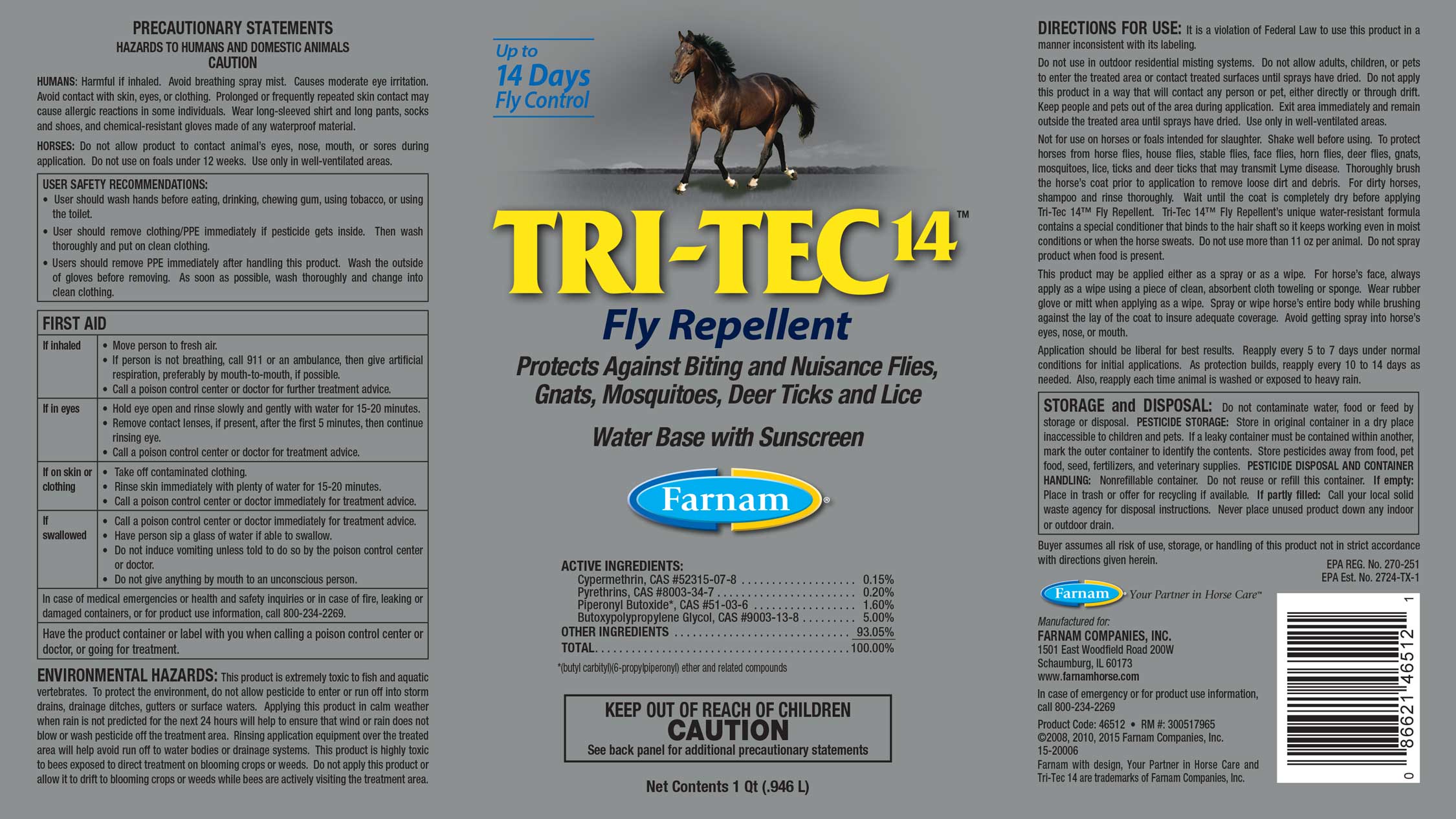 Tri-Tec 14 Fly Repellent - Image 3