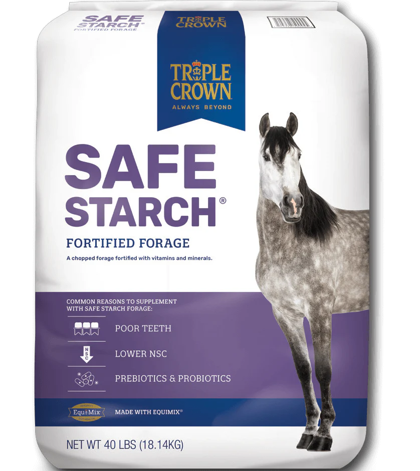 Triple Crown Safe Starch Fortified Forage Horse Forage