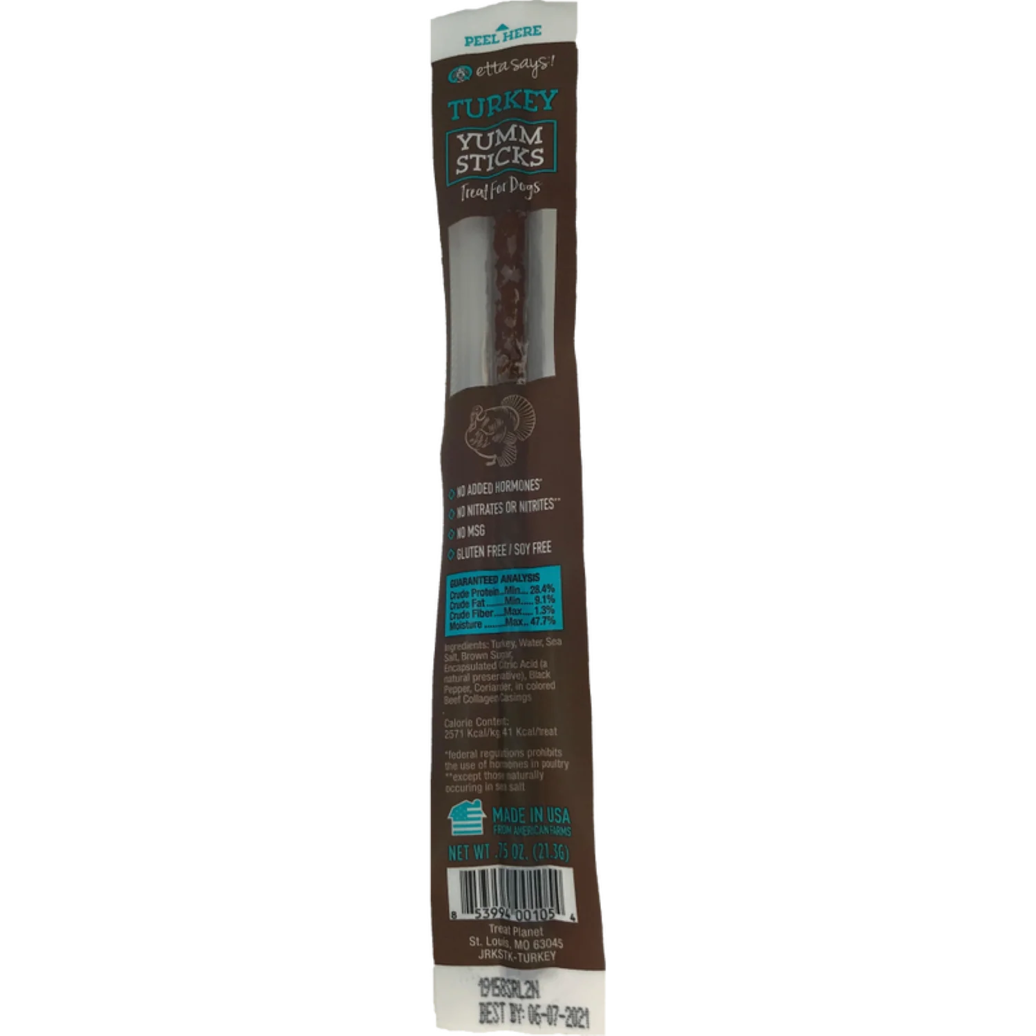 Turkey Etta Yumm Stick Dog Treat