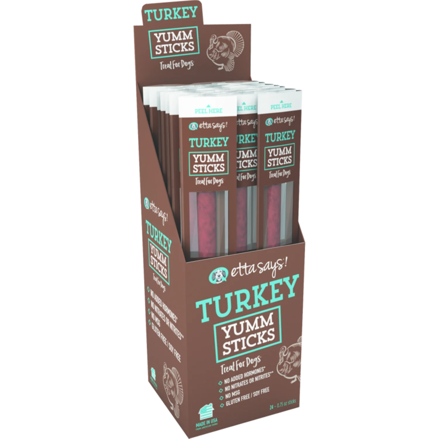 Turkey Etta Yumm Stick Dog Treat - Image 2