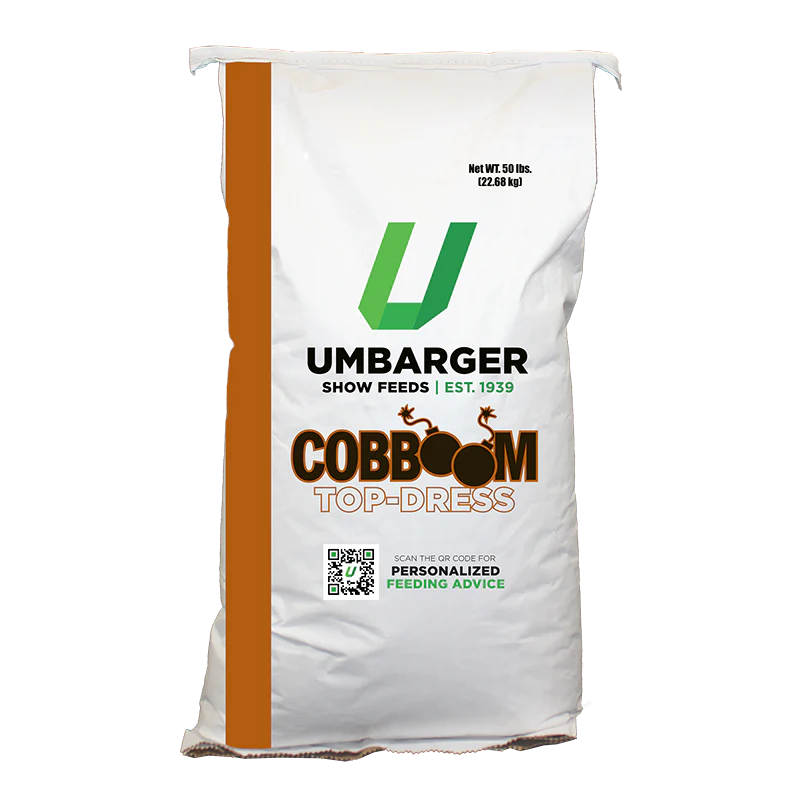Umbarger Cobboom Show Cattle Topdress, 40 lb