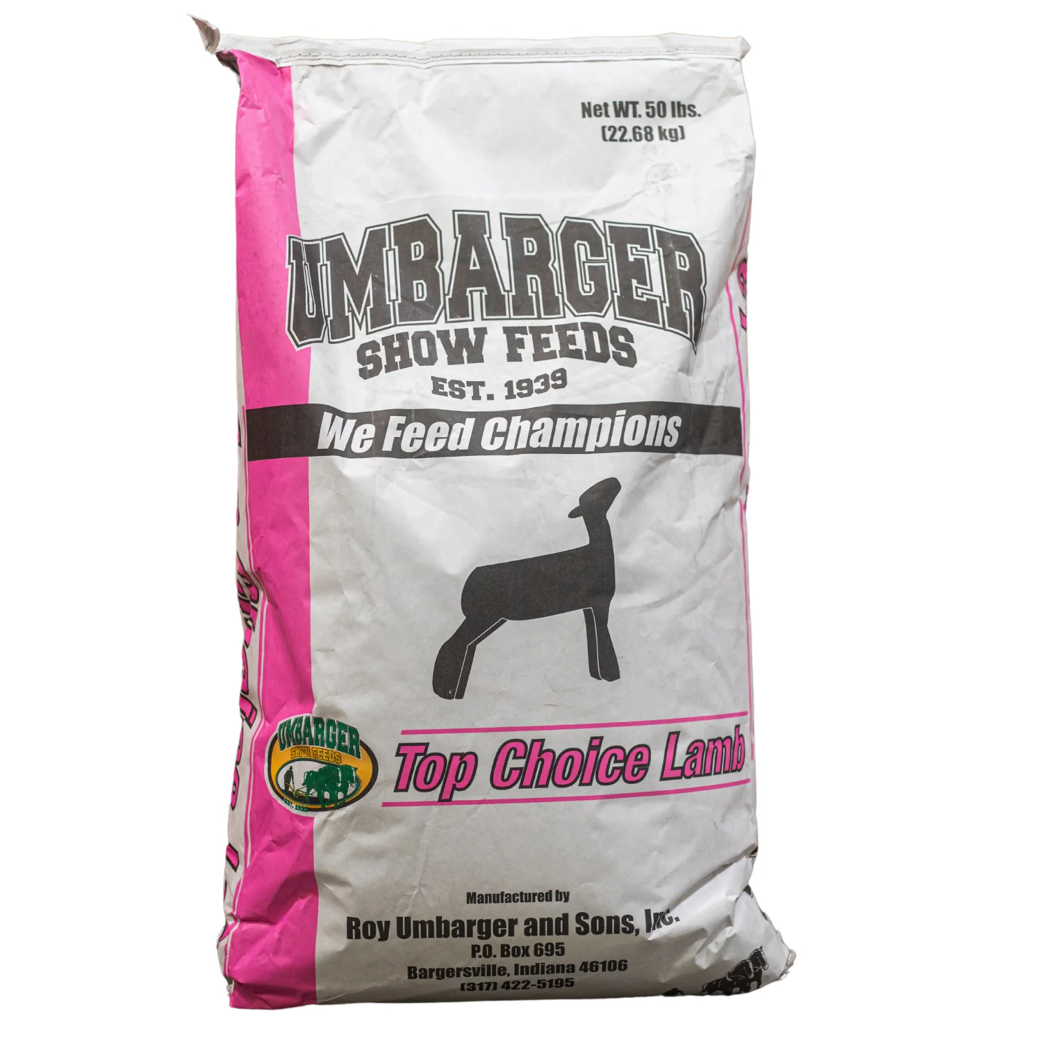 Umbarger Show Feeds Top Choice Lamb 19% Show Lamb Feed, 50 lb