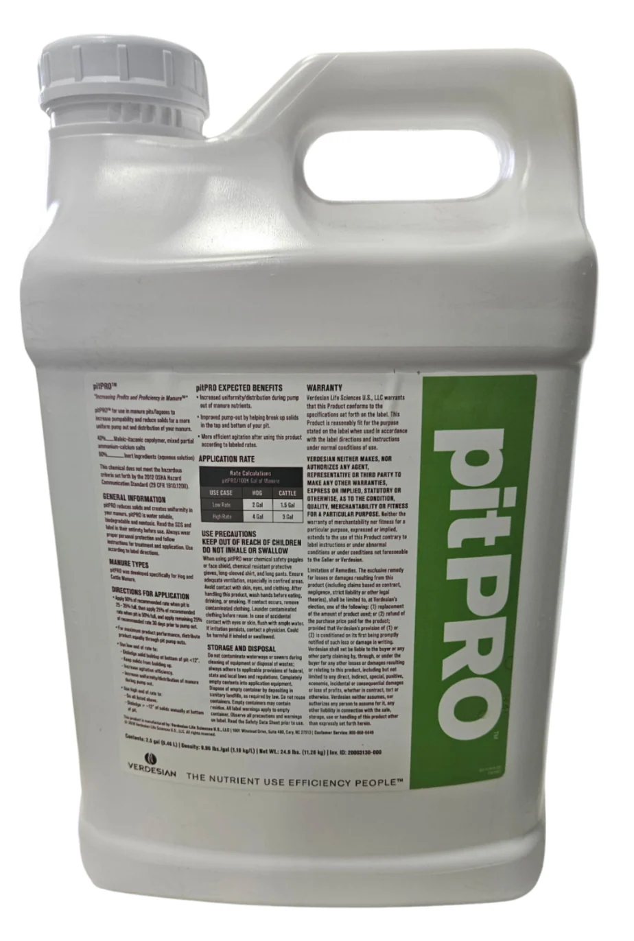 Verdesian Pit Pro Manure Treatment